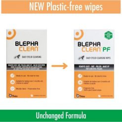 Blephaclean Sterile Daily Hygiene Eye Lids Preservative Free blepharitis 20 PLASTIC FREE wipes FREEPOST - Image 4